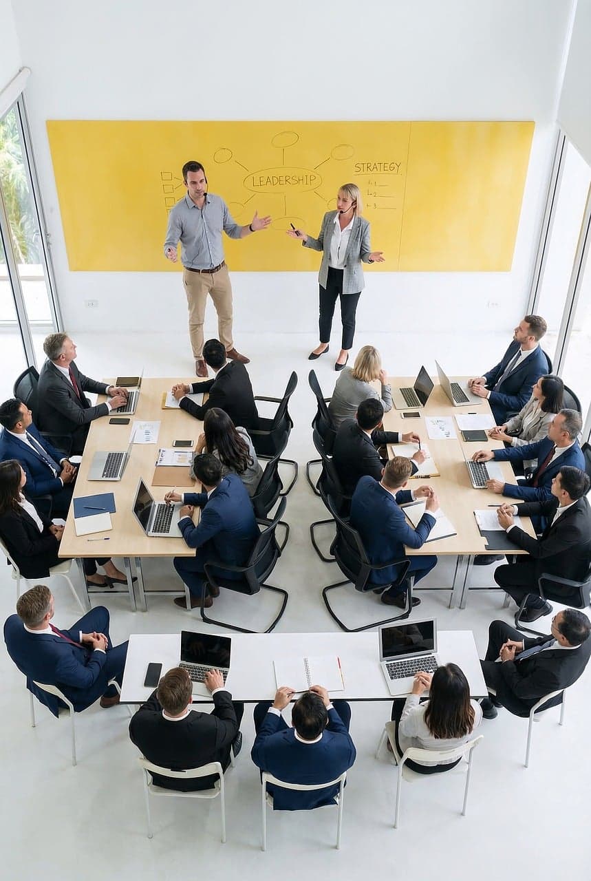 A business cover image for remote onboarding and team operations